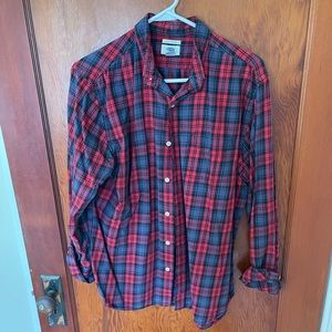 Old Navy plaid button down